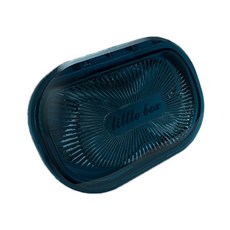 full of fun 基本款迷你假牙盒收納盒 大號, 藍色