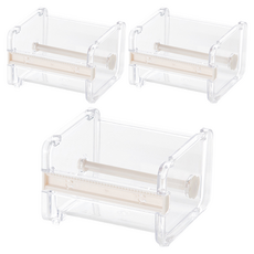 Eumes 簡約彩色紙膠帶切割台, 3個, 象牙白