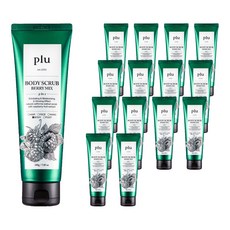 plu 三合一身體磨砂膏 綜合莓果, 200g, 15個