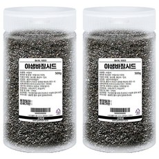 고미네 야생 바질시드 용기, 500g, 2개