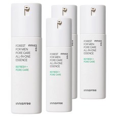 INNISFREE 綠樹林風男士多合一毛孔護理精華, 100ml, 4瓶