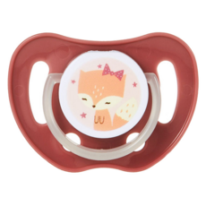 tgm 矽膠安撫奶嘴, 狐狸, 6-18個月, 1個