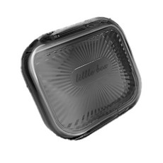 full of fun 基本款迷你假牙盒 收納盒 小號, 黑色