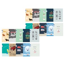 영아트 초등노트 3-6무제 남아용 20매, 랜덤 발송, 20개입