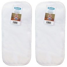 THiRSTiES 六層有機棉麻尿墊 S碼 55%麻45%棉, 2片, 白色