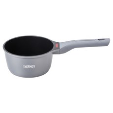 THERMOS 膳魔師 星曜 新一代不沾鍋單柄湯鍋, 16cm, 霧夜灰, 1個