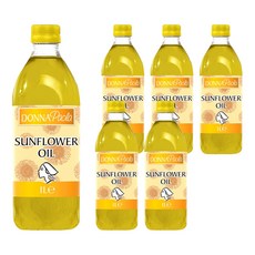 도나파올라 해바라기유, 1L, 6개