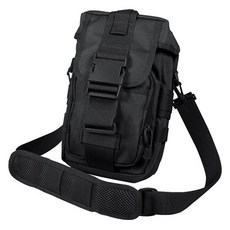 rothco Fleshy Pack MOLLE 戰術單肩包, 黑色