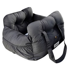 mungmoongs 寵物雙層緩衝安全座椅, 黑色, 1個