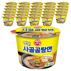 오뚜기옛날 사골곰탕면 용기 105g, 36개