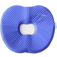 neo+ 功能型簡約風記憶海綿坐墊, 藍色