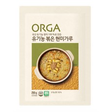 올가홀푸드 유기농 볶음 현미가루, 250g, 1개