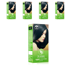 TRUST TS 染髮劑 120g, 5號天然深棕色, 5個