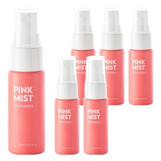 질경이 핑크 자몽 퍼퓸 페미닌 미스트 여성청결제, 20g, 6개