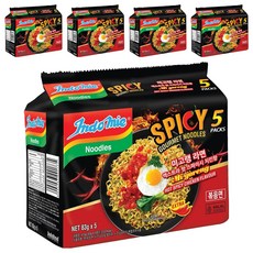 인도미 미고랭 라면 엑스트라 핫 스파이시 치킨향 83g, 25개