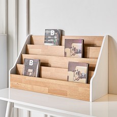 YANGJI BOOKCASE 雜誌架 書櫃, 棕色, 4層, 1組