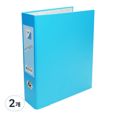 TUCO.B Dono D型環活頁夾 3孔 A4 7cm, 天藍色, 2個