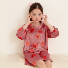 unifriend 兒童 Winky 超細纖維連身睡裙