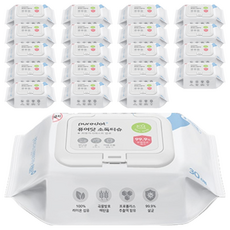 퓨어닷 NEW 소독 물티슈 캡형, 65g, 30매, 20개