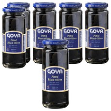 醃製戈雅黑橄欖, 350g, 6個