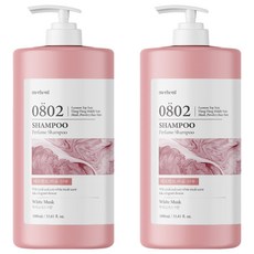 메르헨트 대용량 퍼퓸 샴푸 화이트머스크향, 2개, 1L