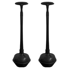 World Clean 超強力三重壓縮管道疏通器, 2個, 黑色