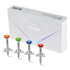 Exnels 瞄準高度控制高爾夫球球座 4 件套, 紅色+藍色+橘色+綠色