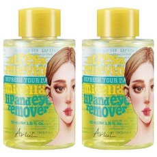 AriuL 艾藜兒 台灣公司貨 淨膚保濕眼唇卸妝油, 2個, 100ml