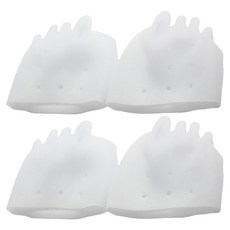 제이케이 자세교정 엄지 외반 충격흡수 발가락 분리기 양쪽착용 세트 화이트, 2세트