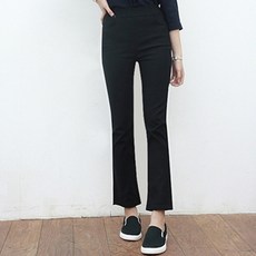 잘빠진 여성용 꿀스판 밴딩 부츠컷 긴바지 8801