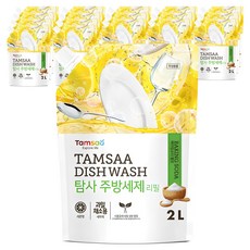 탐사 주방세제 리필, 2L, 18개