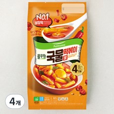 풀무원 국물떡볶이 4인분, 847g, 4개