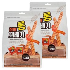 참깨 롱 꽈배기, 2개, 280g