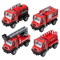 play value 4IN1 城市消防車套組, 混合顏色, 1個