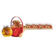 Mr.HONEY 蜂蜜先生 蜂蜜提籃組 蜂蜜漬檸檬, 24套, 240g