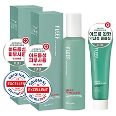 FLEEF 積雪草多合一鎮靜乳液 200ml+弱酸性潔顏乳 50ml 2款組, 2組