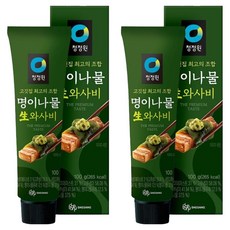 청정원 명이나물 생와사비, 100g, 2개