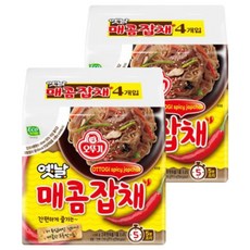 오뚜기 옛날매콤잡채 봉지 77.5g, 8개