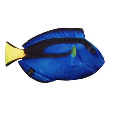 Fish&Fancy 魚造型筆袋, 藍塘, 1個