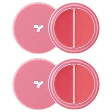 TONYMOLY 雙色唇蜜腮紅兩用膏 4.8g, 2入, 02 Pink Core