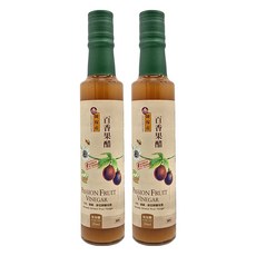 陳稼莊 百香果醋 無加糖 手工釀造, 250ml, 2瓶