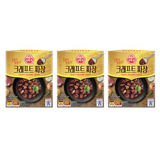 오뚜기 크래프트 짜장, 3개, 200g
