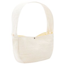 Nanpet 狗狗揹巾式斜背包, 象牙白, 1個