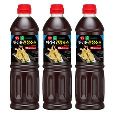 이엔 일식 튀김용 간장 소스, 900ml, 3개