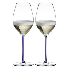 RIEDEL Fatto a Mano系列香檳杯 4900/28V 紫色, 445ml, 2個