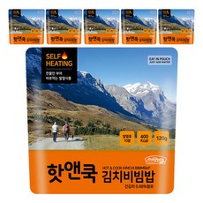 이지밥 핫앤쿡 김치비빔밥, 120g, 6개