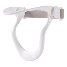 舒柔姿 可調節角度 端正姿勢 頸部保護帶 白色, 1個