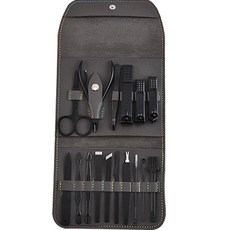 나르웰 데일리 네일 아트 손톱깎이 16종 세트, 1세트, 그레이