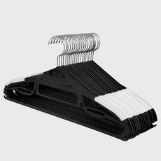 Im Home Living 韓國製造 多用途優質防滑旋轉衣架, 白色, 50個