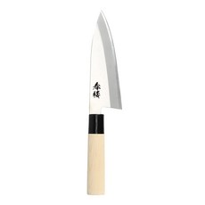 PEARL LIFE 珍珠金屬 Shunro 日本廚刀 出刃包丁, 原木色 + 銀色, 1支